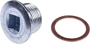 HOLDWELL Threaded Plug 3282266 5528109 + Washer Sealing 3287561 compatible with Cummins Engine QSF2.8 L9 D6.7 QSB4.5 B6.7 B6.2 B4.5 ISB/ISD4.5 ISD4.5 QSB6.7 QSB3.3 ISB/ISD6.7 ISBE4 ISL ISBE ISD6.7