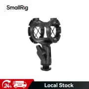 SmallRig Universal Microhone Shock Mount Adapter Mic Stand Cold Shoe Pinch -1859
