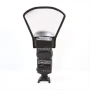 Flash Speedlite Diffuser Silver White Reflector Light For Canon 540EZ 430 420EX