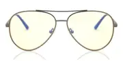 Gunnar MAVERICK Blue-Light Block MAV-05001 Men's Glasses Grey Size 57 - Private Health Rebate - Blue Light Block Available