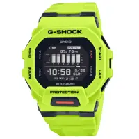 在飛比找momo購物網優惠-【CASIO 卡西歐】G-SHOCK G-SQUAD系列 藍