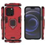 With Ring Stand Cover Case For iPhone13 Pro - Red