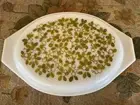 Vintage Pyrex Oval Verde Green Olives Lid Cover ONLY #945C34