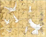 Bird Tile Backsplash St Hilaire Art Ceramic Mural OB-EN576