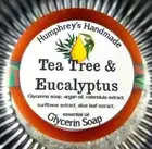 TEA TREE & EUCALYPTUS Soap Unisex Men's Shave Shampoo Beard Wash Round Acne Bar