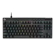 Logitech PRO X TKL RAPID Wired Gaming Keyboard - Black