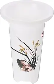 Milisten Deep Nursery Pots High Cylinder Plastic Planter with Drainage for Succulents and Flowers Capacity Outdoor Flower Pot for Versatile Gardening