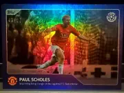 Topps Celebrating 30 seasons of the UCL - Paul Scholes Man Utd 28/99 parallel