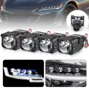 4X Mini 2.0 inch Headlight Bi LED Projector Lens Hi/Lo Beam Headlight Retrofit