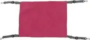 Cat Hammock Cute Reversible Cat Hanging Hammock with Adjustable Straps and Metal Hooks for Small Pets and Animals (Red)