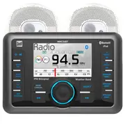 Dual MMC36BT Marine Stereo & Speaker Package