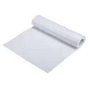 6.56ft x 11.8 Inch 1mm Thickness EVA Foam Sheets DIY White Self Adhesive Back