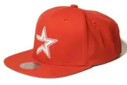 MENS MITCHELL & NESS MLB BACK TO BASICS SNAPBACK COOP ASTROS - RED