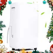 ADVWIN Air Dehumidifiers, 2100ml Dehumidifier Removes up to 10 L/Day of Moisture, Portable Dehumidifiers for Bedroom Bathroom Wardrobe Room Office with Automatic Defrost