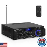 AEXCVG Stereo Home Audio Amplifier BT-298A+ HiFi Bluetooth Stereo Receiver 40