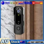 Wireless Doorbell with Camera Monitor with 4.3in Screen Intercom System for Home