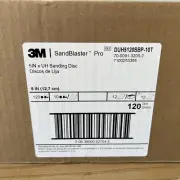 Box of 12 3M SandBlaster Pro Durable Universal Hole Sanding Disc DUH5120SBP-10T