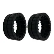 2pcs Rubber Wheel Tyre Cover for iRobot Braava Jet M6(6110 6012 6112 6113) t