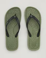 [Reef] Reef Men's G-Land Flip Flops Slippers in Olive/Black Size 13 13 Olive/Black