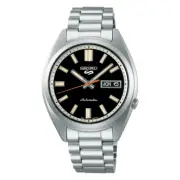 New Seiko 5 Five SRPK89 Automatic Watch Made in Japan Black Dial Day Date SNXS