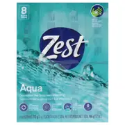 Deodorant Bar Soap - Aqua by Zest for Women - 8 x 4 oz Bar Soap