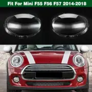 Pair Headlight Lens Cover Lampshade Sealant Glue For Mini F55 F56 F57 2014-2018 (for: Mini)