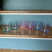 NOS SET OF 6 Tupperware Preludio Acrylic Tumblers Glasses Cups 10 Oz NEW