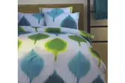 Accessorize MAPLE Quilt Cover Set White KING