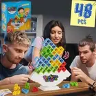 Building Block Brick Toy Balance Stacked Tetra Tower Game Swing Stacking Games