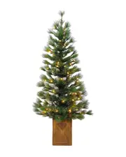 Oxford Potted PIne 4ft / 120cm Pre-Lit Christmas Tree