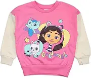 [Disney] Girls' Gabby Sweatshirt Sweater, Pink