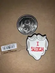 crocs Christmas jibbitz Charm Holiday I sleigh HTF Santa’s Beard Mustache