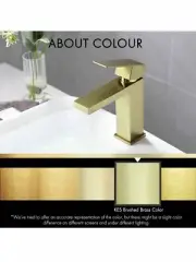 KES Faucet Brushed Brass L3156ALF-BZ