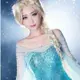 【現貨】現折\uD83D\uDCE2」艾莎公主 冰雪奇緣單辯子成人假發cosplay假發 兒童假發