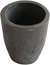 OTOOLWORLD 3KG Clay Graphite Crucible Foundry Cup Furnace Torch Melting Casting Refining Gold Silver Copper Brass Aluminum Lead Zinc and Alloys