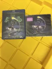 Disney WISH (Blu-Ray + Dvd + Digital) + soundtrack (case dmg) NEW