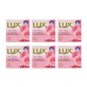 18pc Lux 80g Bar Soap Soft Touch Bathroom Hand Soap French Rose & Almond Oil