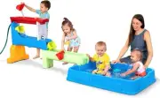 Simplay3 Raindrop Falls Water Table Splash Pool with Water Play Accessories