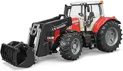 Bruder 1:16 Massey Ferguson 7624 44.5cm Tractor w/Front End Loader Kids Toy 3y+