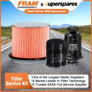 Fram Filter Service Kit Oil Air Fuel for Mitsubishi Lancer CB 1.5 1.6 91-92