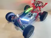 Wltoys 144001 with Super Bright LED Light Custom MOD Cover Installed RTR