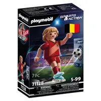 在飛比找蝦皮商城優惠-playmobil 摩比人積木 世界盃足球 比利時 PM71