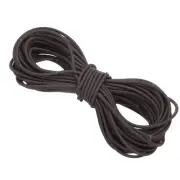 Elastic Cord Heavy Stretch String Rope 3/32" 11 Yards Dark Brown