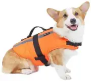 Apetian Dog Life Preserver Life Jacket Life Vest And Floatation Swim Size S