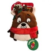 OMG! Surprise Holiday REINDEER 2 in 1 Hidden Dog Toy Plush Chew Christmas NWT