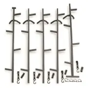 25' Climbing Sticks Tree Stand Hunting Ladder Deer Game Sturdy Holds up 300 lbs.