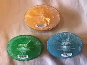 3x Bath Body Works glycerin 4oz bar soap cucumber melon citrus cream mtn springs