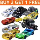 Diecast Disney Pixar Cars 1:55 Model Car Kids Mater Lightning McQueen Kids Toys