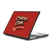 MacBook Pro 14-inch (M1 - M4) Impact Case Chess Girl. Like a normal girl but cooler