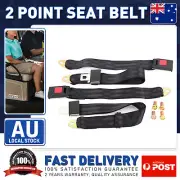 Universal Lap Seat Belt 2 Point Adjustable Safety Seat Belt For Go Kart Club Go (for: Subaru)